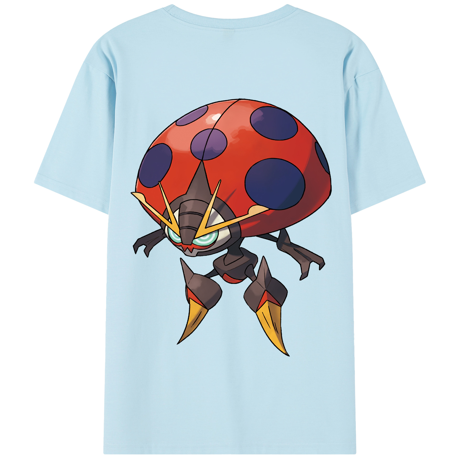 （画像用） ポケットモンスター Pokémon 綿100％半袖Tシャツ（背面プリント）